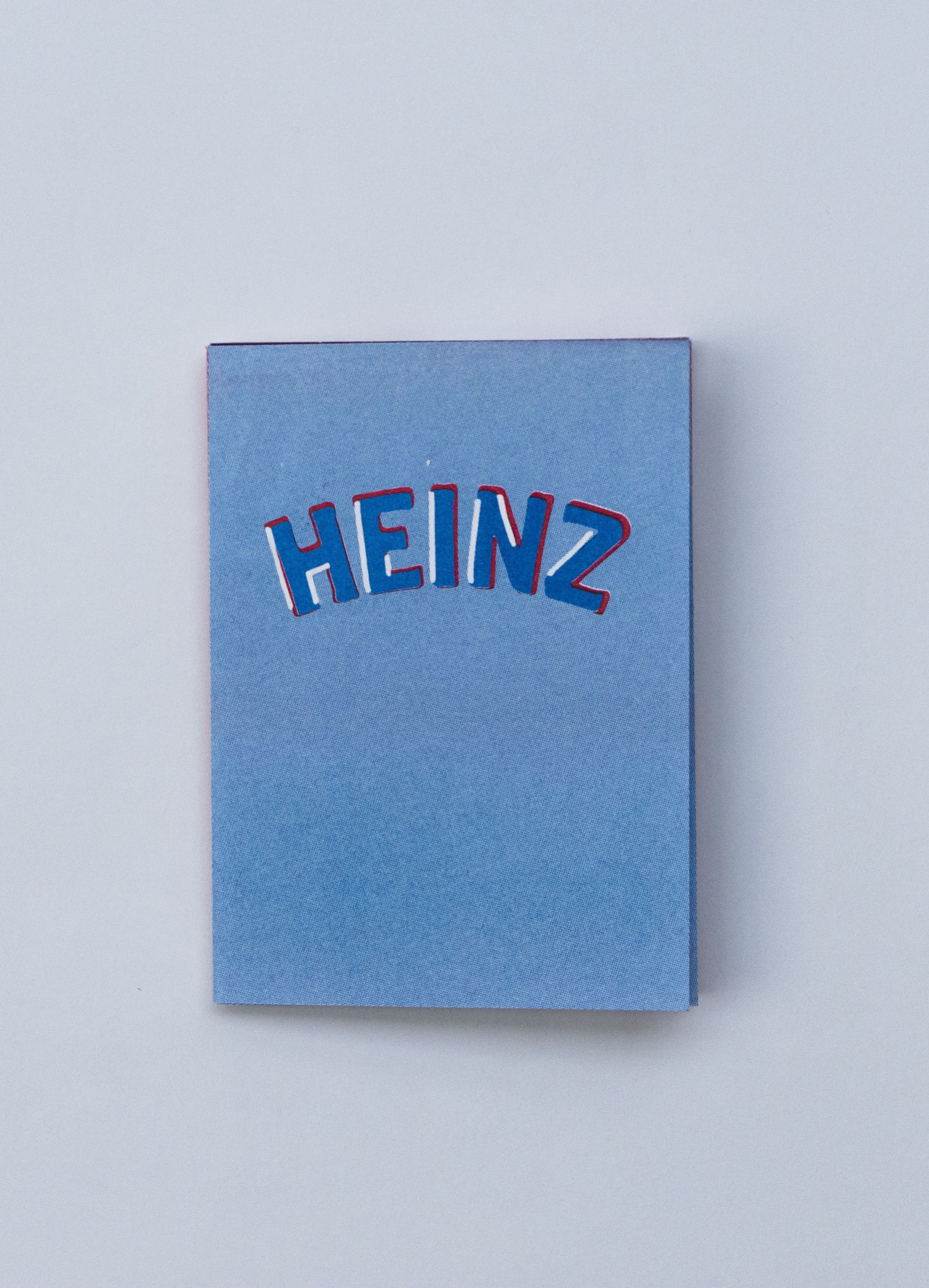photography of the booklet cover page