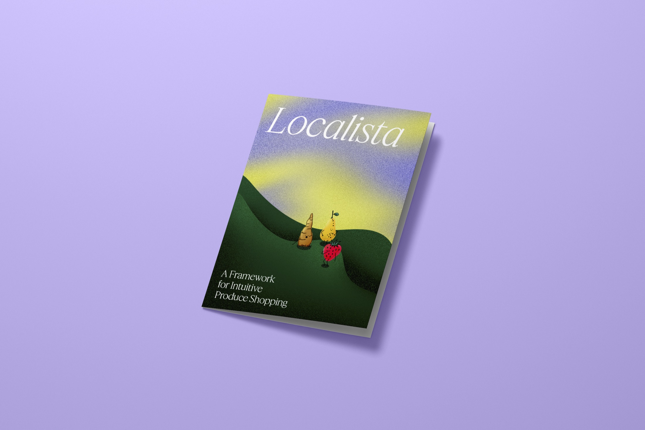 mockup of a booklet coverpage.
